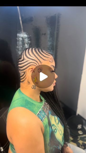 Big Lemonade Braids To The Side, Freestyle Lemonade Fulani Braids, 2024 Cornrow Braids, Quick Braided Styles For Black Women, Boho Lemonade Braids Black Women, Lemonade Braids For Black Women, Lemonade Braids Black Women, Lemonade Braids Boho, Stitch Lemonade Braids