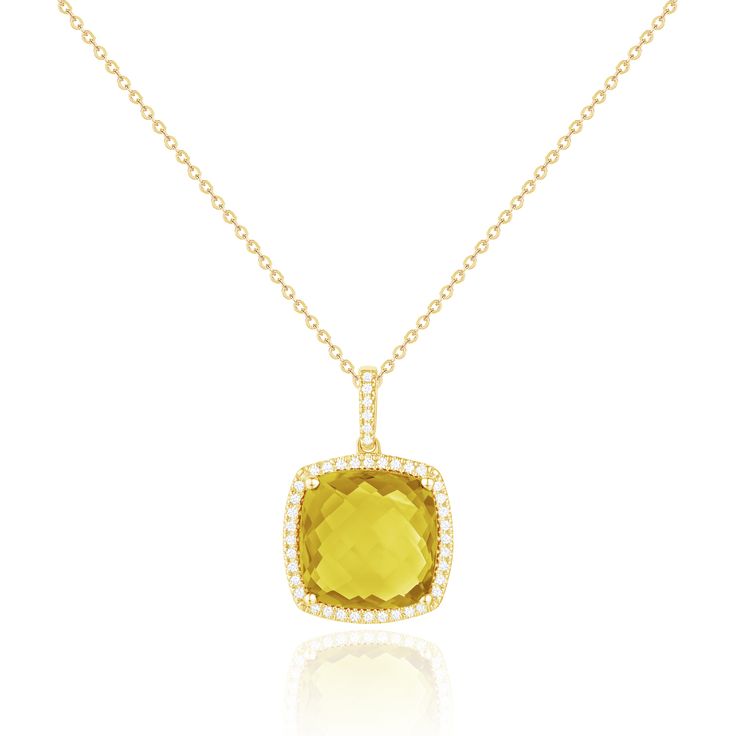 Engage your senses with the exquisite beauty of this superb Statement Cushion Cut Necklace, skillfully crafted from luxurious 14k gold. This necklace exudes confidence and sophistication at every glance, boasting a captivating cushion cut diamond centerpiece that embodies elegance and refinement. The opulent, high-quality gold finish that completes the design offers a touch of exclusivity and luxury, making this necklace an exceptional choice for a special occasion or as a gift for someone speci Diamond Centerpiece, Cushion Cut Diamond, Colorless Diamond, Cushion Cut Diamonds, Quality Diamonds, Diamond Clarity, Cushion Cut, Gold Finish, Colored Diamonds