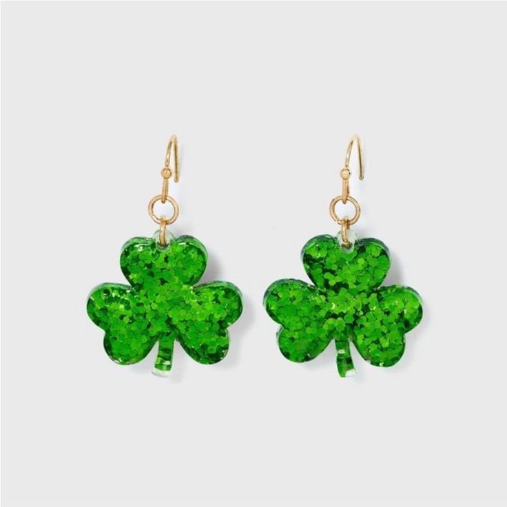 “Be Ready To Celebrate St. Patrick's Day In Style With The Irish Shamrock Earrings From Art Class. Great For When She Wants To Add A Little Sparkle To Her Look, These Earrings Are Lightweight And They're Made From French Wire That's Super Easy To Put On Or Take Off. These Irish Shamrock Earrings From Art Class Will Surely Elevate Her Look In A Jiffy!” Dimensions (Overall): .25 Inches (L), .25 Inches (W) Add Bling To Your Look With These Stylish Earrings Mix And Match With Other Accessories For A 3 Leaf Clover, Irish Earrings, Shamrock Earrings, Rainbow Zebra, Winter Earrings, Green Shamrock, Irish Shamrock, Valentines Earrings, Stylish Earrings