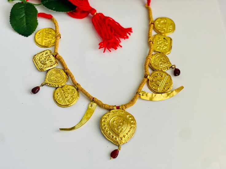 Talwar Taweet traditional golden necklace haar for Giddha Bhangra punjanbi folk dance jewelry Punjabi jewelry by AMAARADESIGN on Etsy Punjabi Jewelry, Dance Jewelry, Golden Necklace, Folk Dance, Traditional Jewelry, Pendant Necklaces, Jewelry Necklace Pendant, Jewelry Design, Handmade Items