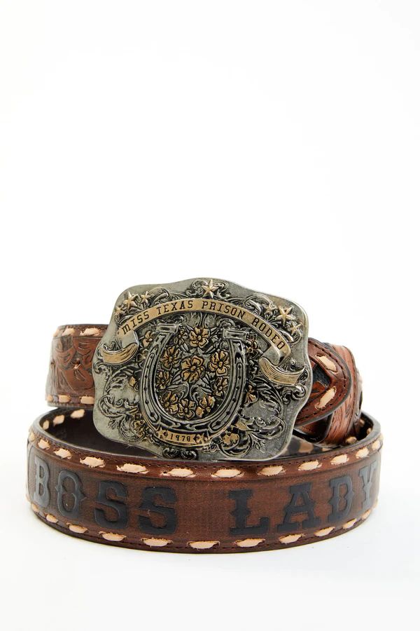 Miss Texas Rodeo Belt – Idyllwind Fueled by Miranda Lambert Leather Concho Belt Buckles For Rodeo, Leather Concho Belts For Western-themed Events, Leather Belt Buckles For Rodeo, Hand Tooled Leather Belt Buckles For Rodeo, Hand Tooled Leather Belt Buckles For Ranch, Classic Concho Belt Buckles For Rodeo, Rustic Leather Belt Buckles For Rodeo, Embroidered Leather Belt For Western-themed Events, Western Leather Belts And Suspenders With Antique Buckle