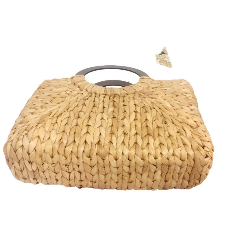 Rattan Liesure Bag has a bamboo handle and a polyester cotton inner lining bamboo handle Size: Upper mouth width 42cm, bag height 25cm, total height 35cm (including handle), bag thickness 12cm Bamboo Bag, Vegan Leather Bag, Bamboo Handles, Woven Bag, Handle Bag, Canvas Tote, Vegan Leather, Leather Bag, Satchel