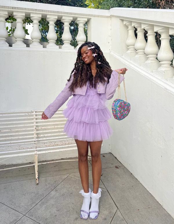 BETSEYS TIERED TULLE DRESS Formal Lavender Dress | Women's Dresses – Betsey Johnson Spring Party Mini Length Tutu Dress, Spring Party Mini Tutu Dress, Flirty Tulle Mini Dress, Summer Tulle Tutu Dress In Mini Length, Summer Mini Tutu Dress With Tulle Skirt, Summer Party Mini-length Tutu Dress, Summer Party Mini Tutu Dress, Spring Mini Length Tutu Dress With Tulle Skirt, Spring Mini Tutu Dress With Tulle Skirt