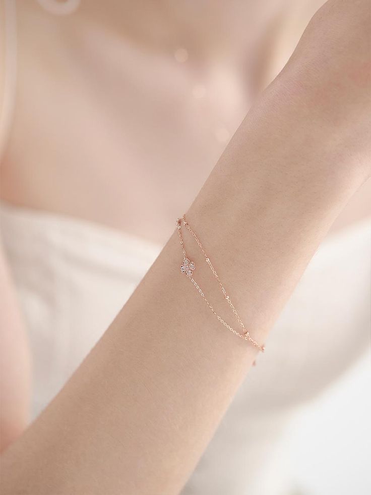 Composition : 14k rose goldColor : single typeCountry of Origin : KOREA Rose Gold Sterling Silver Diamond Bracelet For Wedding, Wedding Rose Gold Diamond Bracelet In Sterling Silver, Wedding Rose Gold Sterling Silver Diamond Bracelet, Formal Rose Gold 14k Bracelet, Elegant 14k Pink Gold Bracelets, Elegant Pink Gold Jubilee Bracelet, Sterling Silver Rose Gold Bracelets For Wedding, Rose Gold Chain Bracelet With Bracelet Strap, Rose Gold Jubilee Bracelet In Fine Jewelry Style