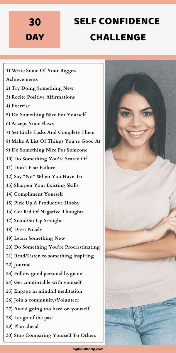 Looking to boost your self esteem? Here's a simple and easy to follow 30 day confidence challenge to boost your self esteem, and help you take better control of your life. Say hello to a new and improved you. Confidence Challenge, Build Self Esteem, Boost Self Esteem, Boost Your Self Esteem, Confidence Coach, Acting Lessons, Psychology Notes, Spiritual Motivation, Mental Fitness