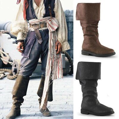 Great shopping ideas for Retro Medieval Pirate Boots Nordic Jackboot Renaissance Steampunk Shoe, Mens Boots Pirate Men, Viking Pirate, Robin Costume, Steampunk Shoes, Pirate Boots, Viking Costume, Gothic Shoes, Cosplay Boots, Cosplay Shoes