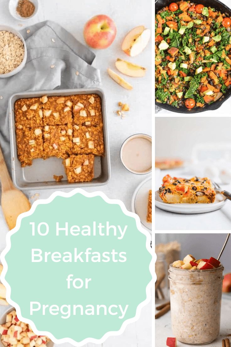 the top ten healthy breakfasts for pregnant women and men to eat in their stomach