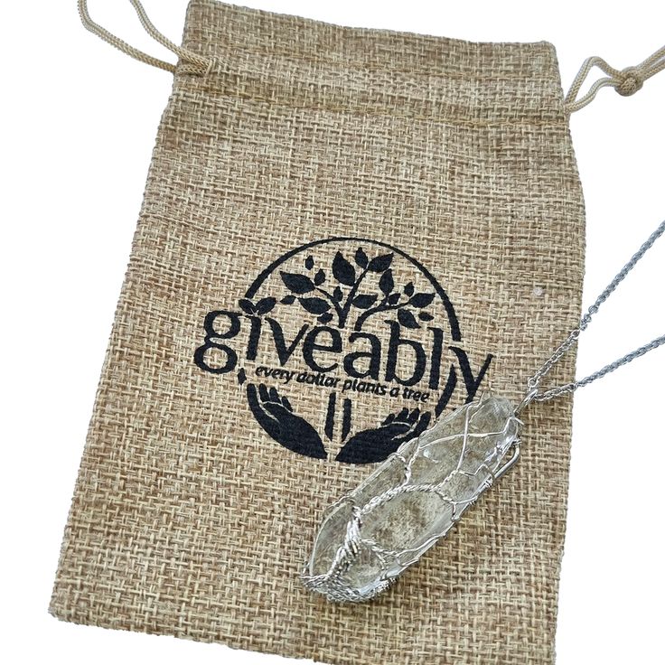 Shipped directly from our US warehouse!The Clear Quartz Healing Tree Necklace is the perfect companion for your healing and spiritual journey. This crystal is believed to be one of the best gifts of Mother Nature. Wear this piece for harmony, healing, and balancing your energy.Giveably offers all-natural stones, given to us by Mother Earth. So as we receive, we give back. Every single dollar you spend at Giveably plants a tree. Our way of showing gratitude to our planet.Click ADD TO CART to purc Holistic Gemstone Crystals As Gift, Holistic Gemstone Crystals For Gifts, Holistic Crystals As Gifts, Spiritual Mineral Crystal For Gift, Hand Wrapped Spiritual Crystals As Gift, Spiritual Hand-wrapped Crystals As Gift, Nature-inspired Silver Crystal Necklace For Healing, Silver Nature-inspired Crystal Necklace For Healing, Natural Quartz Stones Crystals As Gift