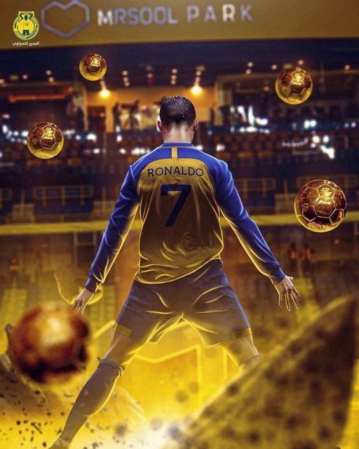 the soccer player is in front of many balls