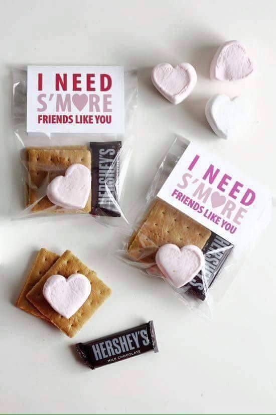 i need more friends like you valentine's crackers and marshmallows