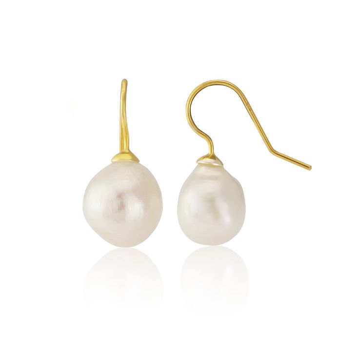 In India it is believed that Pearls give the wearer peace of mind whilst also strengthening the body and soul. They also do wonders for the complexion - making pearls our number one choice for those tired days when you need all the help you can get! These wonderful Baroque Pearl Drop Earrings are fabulous. Each pair is unique and you will find them so useful. Very pretty and will go with everything - smart or casual. They are an essential jewellery box item that you will wear time and time again Pure Soap, Freshwater Pearl Drop Earrings, Jewelry Essentials, Sell Gold, White Freshwater Pearl, Classic Gold, Gold Drop Earrings, Body And Soul, Online Earrings