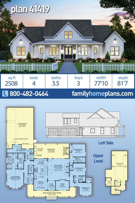 the floor plan for this house is very large and has two levels to each level