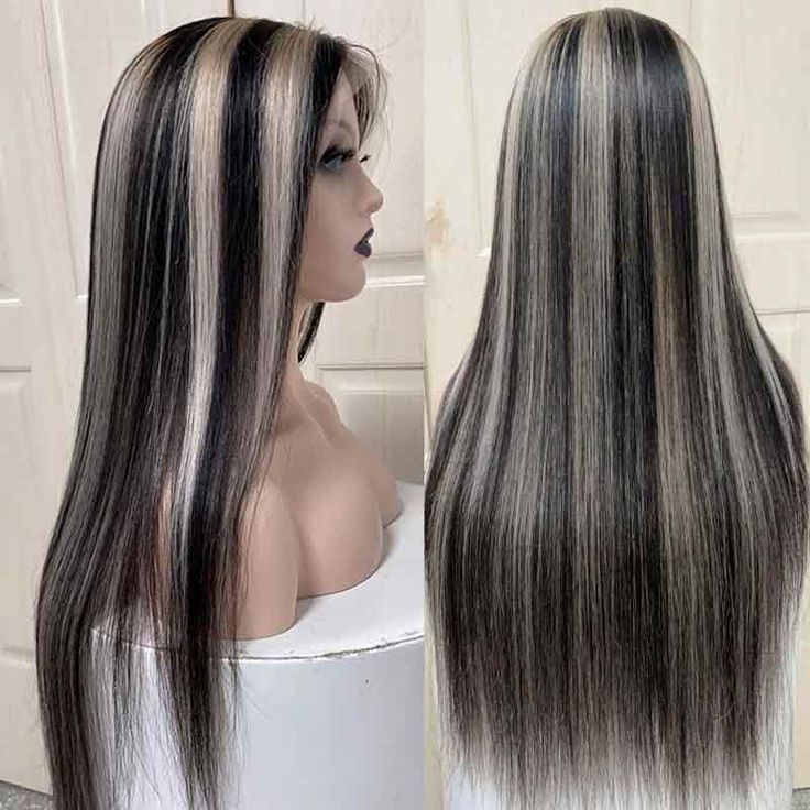 YOU MIGHT ALSO LIKE Product Details Brand Name Amanda Hair Hair Texture Straight Hair Hair Color Platinum Light Blonde Mix And Black Ombre Highlights Color Hair Length 12-30 Inch Hair Material 100% Human Virgin Hair Wig Cap Type 13*4 HD Lace Front Wig Wig Cap Size Average (If you need to customize the wig cap size, please contact customer service） Quality Management It can last more than 12 months with proper care Hair Advantage No Shedding, Tangle Free, Soft, Bouncy Can Be Permed Yes, it can be Text Decoration Ideas, Straight Lace Wig, Platinum Highlights, Platinum Blonde Highlights, Block Text, Black Hair With Highlights, Display Table, Lace Front Human Hair Wigs, Lace Front Human Hair