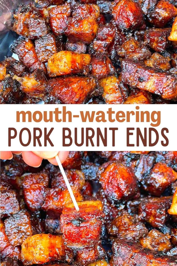 this mouthwatering pork burnt ends recipe is so good and easy to make