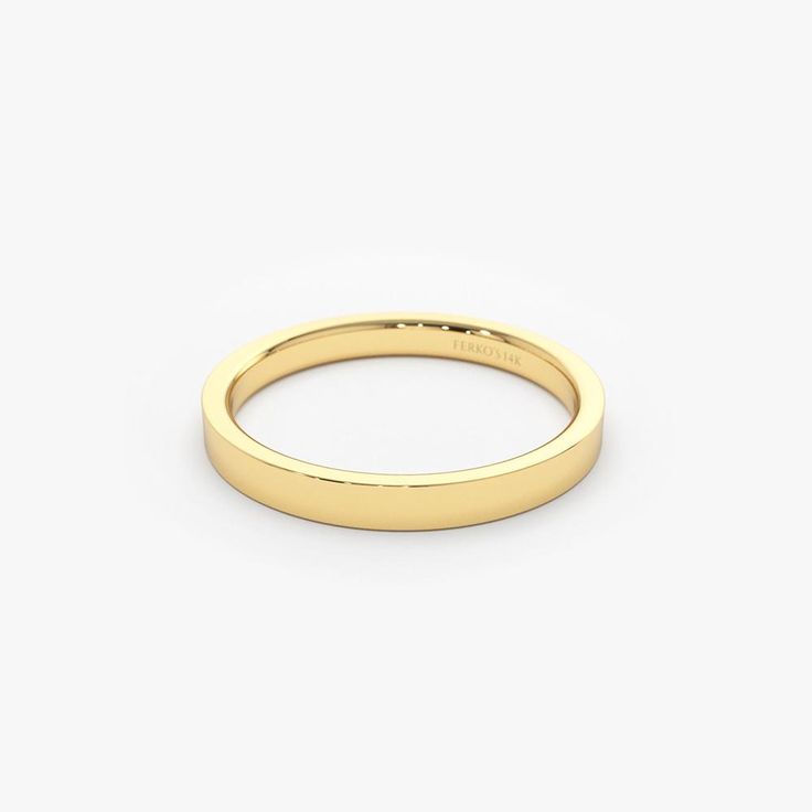 Made to Order
Gold KT: 14K
Gold: Color Option: Rose Gold, Yellow Gold, White Gold
Width: 2MM
Height: 1.3MM
Size: 3 - 9
Ready to Ship in 7-10 Business Days


This classic beautiful gold ring will look effortlessly chic paired with your engagement ring or even alone. The solid gold band is 2mm in width for a minimalist look that can be worn with anything. Handcrafted and made to order, this gold wedding band was made to last a lifetime. Modern Thick Band Diamond Ring For Weddings, Wedding Rings With Smooth Bezel And Thick Band, Elegant Diamond Ring With Thick Band For Wedding, Timeless Thick Band Wedding Ring, Elegant Thick Band Wedding Diamond Ring, Elegant Wedding Diamond Ring With Thick Band, Modern 14k Gold Engraved Ring For Wedding, Classic Diamond Ring With Thick Band For Anniversary, Elegant Engraved Ring With Smooth Bezel For Anniversary