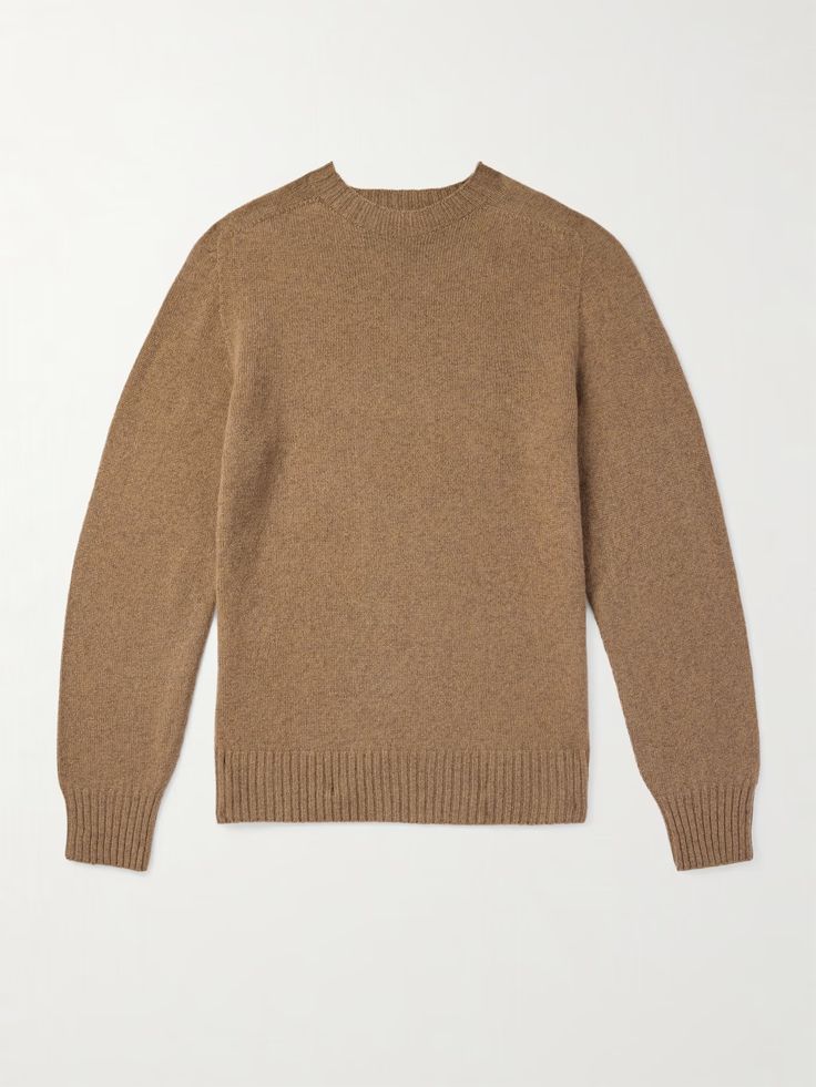 OFFICINE GÉNÉRALE Wool Sweater for Men | MR PORTER Sweater For Men, Luxury Sneakers, Loungewear Shorts, Short Suit, Classic Sneakers, Lace Boots, Wool Sweater, Mr Porter, Lightweight Jacket