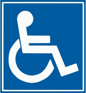 Iconic signs resemble the thing they represent.  It is easy to observe the meaning when looking at iconic signs.  In this case, the stick figure sitting in a wheel chair clearly represents a handicapped person. Bathroom Decals, Bloxburg Decals Codes Wallpaper, City Sign, Bloxburg Decals Codes, Bloxburg Decals, Bloxburg Decal Codes, Cozumel, Content Writing, Free Clip Art