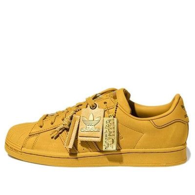 Adidas Originals Skate Shoes 'Triple Yellow' GX3626 (SNKR/Unisex/Low Top/Non-Slip/Wear-resistant) Yellow Leather Adidas Sneakers, Adidas Logo Leather Sneakers For Outdoor, Adidas Leather Sneakers For Outdoor, Adidas Custom Slip-on Sneakers With Rubber Sole, Adidas Custom Slip-on Sneakers With Laces, Adidas Custom Slip-on Sneakers With Boost Midsole, Adidas High, Adidas High Tops, Yellow Adidas