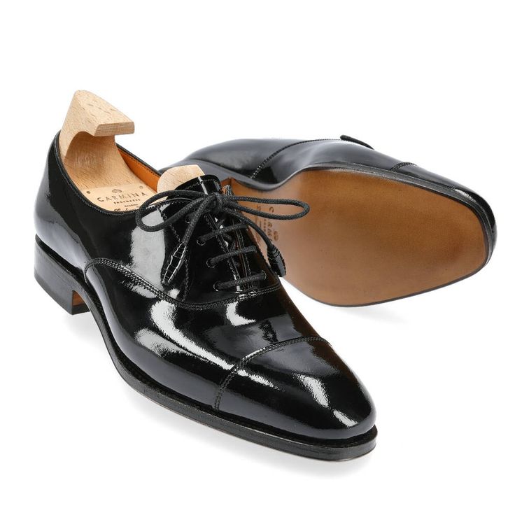 WOMEN'S OXFORD SHOES 1201 HILLS Black Calf Leather Oxfords For Derby, Black Cap Toe Lace-up Shoes For Office, Black Oxfords With Rubber Sole, Black Oxfords With Rubber Sole And Closed Toe, Black Calf Leather Derby Shoes For Work, Black Calf Leather Derby For Work, Black Lace-up Oxfords With Rubber Heel Cap, Black Plain Toe Oxfords With Rubber Sole, Black Leather Shoes With Rubber Heel Cap For Work