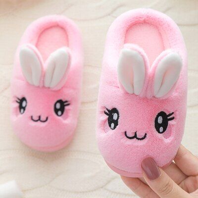 Color: Pink 01, Shoe Size: 32(20.5cm insole) Brown Fur Boots, Black Fur Boots, Boys Basketball Shoes, Boys Home, Indoor Shoes, Plush Slippers, Ankle Boots Men, Winter Slippers, Baby Mouse