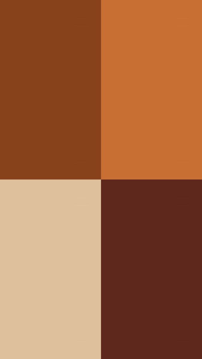 an orange and brown color scheme