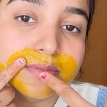 5.9M views · 241K likes | Aanchal Jain on Instagram: "Remove Facial Hair At Home 😊 #skincare #facialhair #aanchalnavneetjain #instagood #instadaily" Homemade Hair Removal, Diy Facial Hair Removal, At Home Skincare, Diy Facial, Facial Hair Removal, Skin Care Recipes, Flower Hair Accessories, Diy Skin Care, Homemade Skin Care