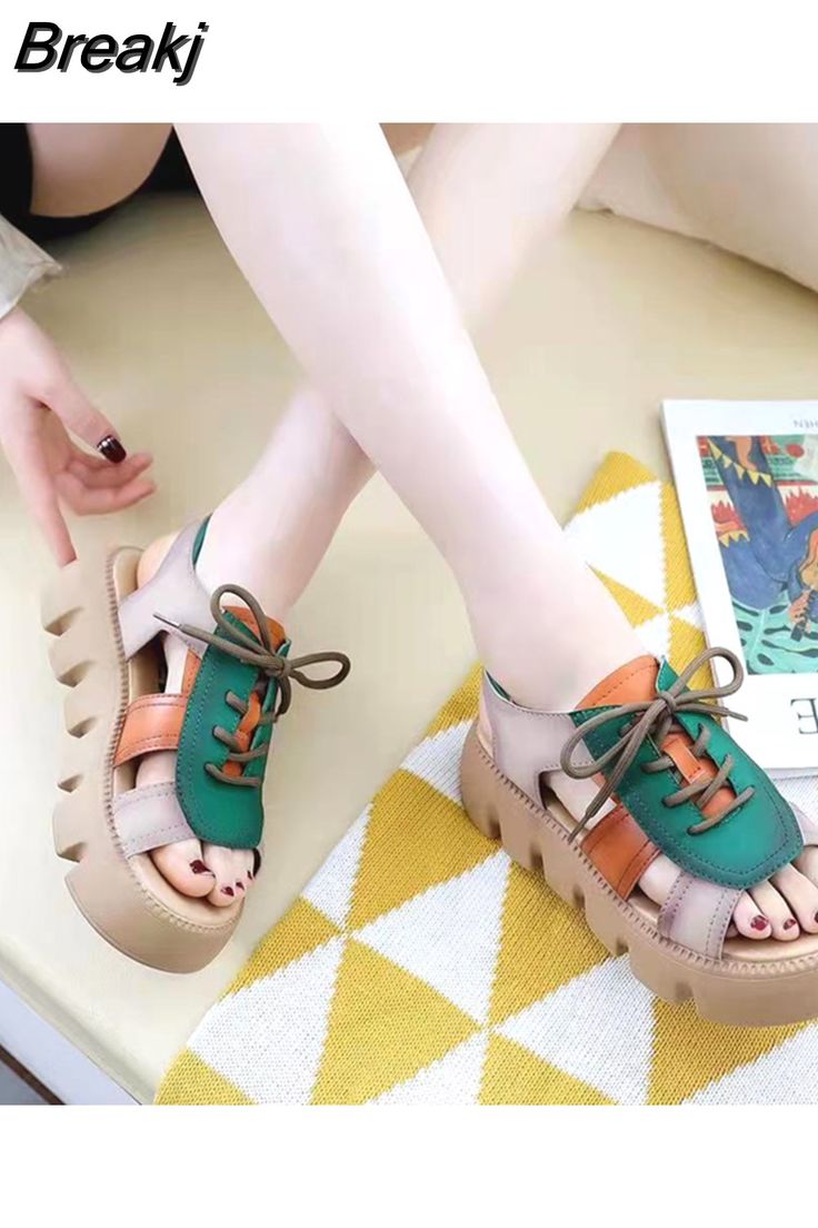 Shipping: Worldwide Express Shipping AvailableDelivery time: 7-15Days Fast ShippingReturns: Fast refund, 100% Money Back Guarantee.Brand Name: SLWFGTHeel Height: Med (3cm-5cm)With Platforms: NoSandal Type: BasicOrigin: Mainland ChinaOccasion: CasualUpper Material: PUOutsole Material: RubberBack Counter Type: Back StrapPattern Type: SolidSide Vamp Type: CoveredFit: Fits true to size, take your normal sizeStyle: FashionHeel Type: WedgesLining Material: PUClosure Type: Buckle StrapModel Number: 202 Wedge Sandals With Thick Bottom And Round Toe, Casual Leather Wedge Sandals With Thick Bottom, Casual Open Toe Platform Wedge Sandals, Slip-on Thick Bottom Sandals For Spring, Comfortable Platform Sandals With Round Toe, Casual Sandals With Thick Flat Heels, Casual Flat Heel Platform Sandals, Trendy Sandals With Thick Bottom And Round Toe, Trendy Thick Bottom Sandals With Round Toe