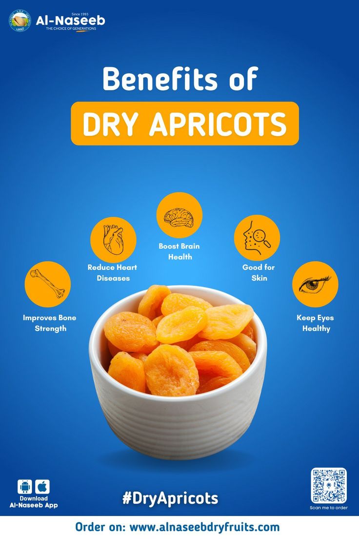 the benefits of dry apricots are shown in this ad for dray apricots