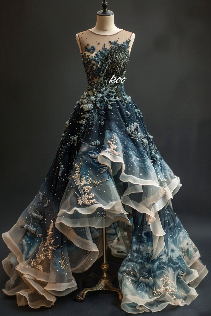 X Big Ball Gowns, Fantasy Dress Princesses, Dreamy Gowns, Fantasy Dresses, Royal Dresses, Tulle Ball Gown, Fantasy Gowns, Fairytale Dress, Dressy Dresses