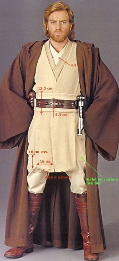 a star wars action figure is shown with measurements