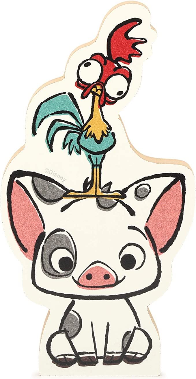 an animal sticker with a rooster sitting on top of it's back legs