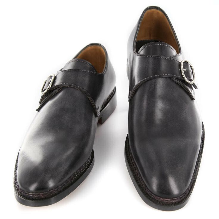 eBay Store About Us Feedback Add Us to Favorite Seller Payment & Shipping Info ( see below ) New $3200 Santoni Gray Leather Shoes - Monk Straps - 7.5 D/5.5 F - (11379-45F) Our Item # ST-M-11379-LTD-LTHR-45-D-7.5 Santoni Shoes SIZE 7.5/5.5 ALL Shoes SIZE 7.5/5.5 Santoni INVENTORY ENTIRE INVENTORY Our Item Number: ST-M-11379-LTD-LTHR-45-D-7.5 General Info Retail Price:  $3200 Brand:  Santoni Condition:  New US Size:  7.5 D UK Size:  5.5 F Construction:  Norwegian Made In:  Italy Original Box:  Yes Gray Leather Shoes, Gray Shoes, Gray Leather, Grey Shoes, Designer Clothes For Men, Monk Strap, Grey Leather, Leather Shoes, Dress Shoes Men