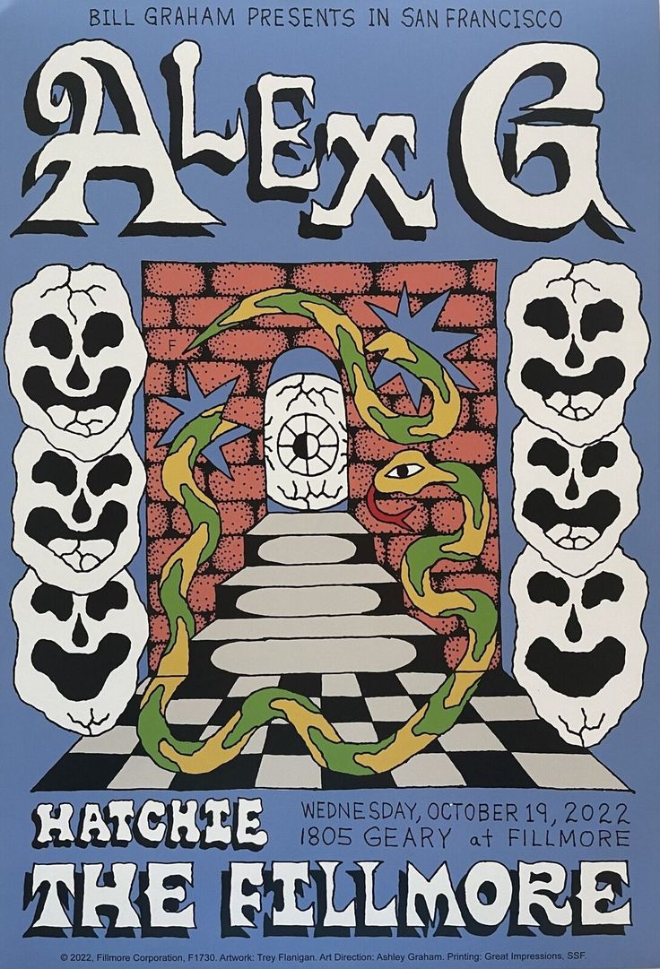 an advertisement for the film alex g