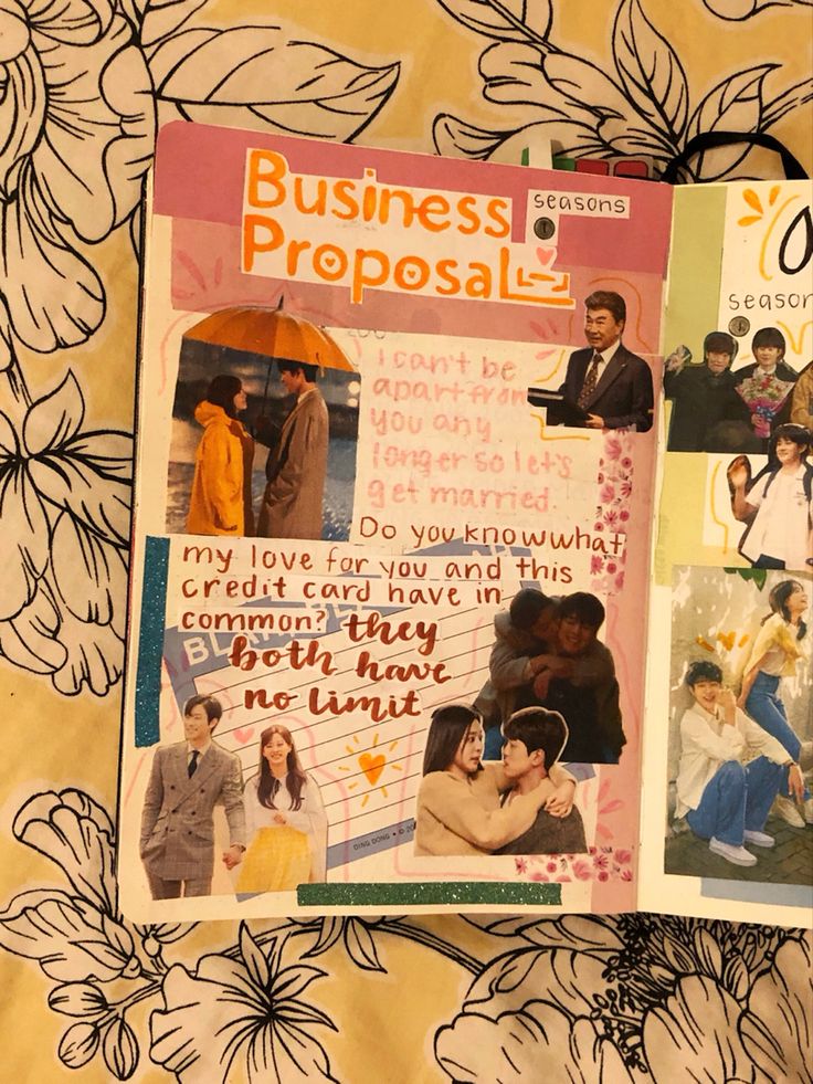 Business Proposal K-Drama in my film and tv show journal Drama Scrapbook Ideas, Business Proposal Kdrama Drawing, Journaling Tv Shows, Show Review Journal, Business Proposal Journal, Tv Show Journal Ideas, Business Proposal Drawing, K Drama Journal Ideas, Drama Journal Ideas