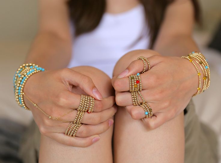 Elevate your elegance with our waterproof stretch beaded gold filled ring, adorned with sparkling crystals. Perfect for any occasion, rain or shine The beaded ring is suitable for everyday use without the need to remove it. Enjoy the freedom to effortlessly transition from daily activities to handwashing  L E T S . T A L K . R I N G ✤ Real 14k Gold Filled or Sterling Silver ✤ 3mm ball beads ✤ 4mm crystal bead ✤ Available size  5,6,7,8 and 9  ✤ Maid with strong Elastic cord ✤ Tarnish resistant ✤ Safe for sensitive skin ✤ Please choose color and size from drop down box All purchased items will arrive in a Tommassini Jewelry box,  If you purchase more than one item, I will place it all into one box, unless requested otherwise in a note. After an order has been placed and shipped I will immedi Crystal Ball Ring, Stretchy Rings, Elastic Rings, Beaded Ring, K R, Gold Filled Ring, Gold Crystal, Beaded Rings, Sparkling Crystal