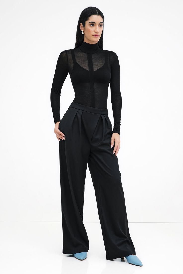 #Black Elegant Viscose Bottoms For Workwear, Versatile Straight Leg Evening Pants, Versatile Straight Leg Pants For Evening, Chic Formal Viscose Pants, Modern Wide-leg Evening Pants, Elegant Viscose Business Casual Bottoms, Elegant Stretch Wide-leg Pants, Elegant Viscose Bottoms For Business Casual, Versatile Straight Leg Evening Bottoms