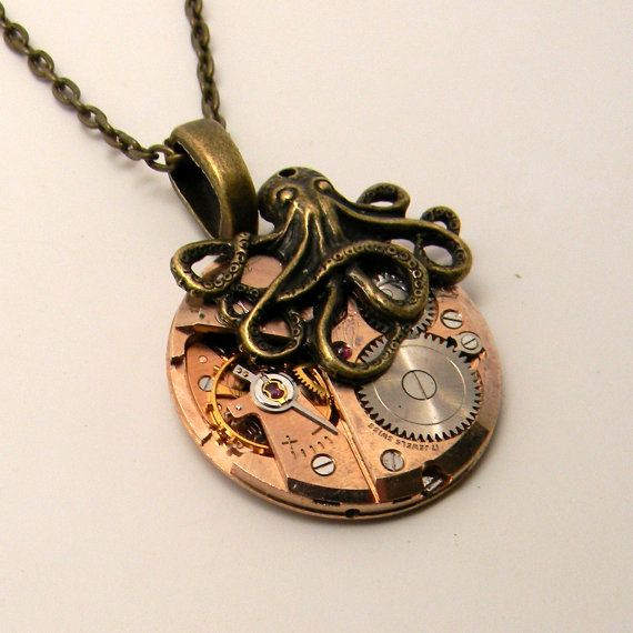 Hey, I found this really awesome Etsy listing at https://www.etsy.com/listing/203566735/steampunk-pendant-steampunk-octopus Steampunk Silver Brass Necklaces, Steampunk Silver-color Brass Necklaces, Silver Steampunk Brass Necklaces, Retro Metal Jewelry For Gifts, Retro Metal Jewelry For Gift, Steampunk Soldered Brass Jewelry, Steampunk Jewelry With Vintage Charm, Nickel-free Brass Steampunk Jewelry, Steampunk Locket Jewelry Collectible