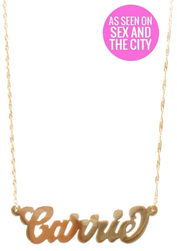 Custom Nameplate Necklace 14K Gold – Patricia Field ARTFASHION 14k Stamped Nameplate Necklace For Anniversary, Classic Gold Name Necklace Stamped 14k, 14k Stamped Yellow Gold Nameplate Necklace, Custom Gold Necklace With Names In 14k Gold, Custom 14k Gold Name Necklace, Classic 14k Stamped Gold Name Necklace, Classic 14k Gold Name Necklace, Custom 14k Gold Nameplate Necklace, 14k Gold Nameplate Necklace For Anniversary