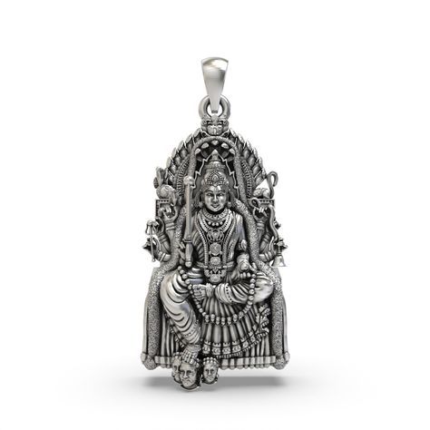 Embrace the divine blessings of Samayapuram Mariamman with this 925 Sterling Silver locket. This exquisite pendant showcases the revered Hindu goddess, known for her protective and healing qualities. Expertly crafted with intricate detailing, the locket features a polished finish that enhances its elegance. Designed as a spiritual necklace, this locket serves as a devotional amulet, offering divine connection and blessings to its wearer. The nickel-free, hypoallergenic silver ensures comfort and Spiritual Oxidized Temple Necklace, Spiritual Silver Temple Necklace For Rituals, Spiritual Engraved Temple Necklace For Rituals, Oxidized Temple Necklace For Puja And Navratri, Silver Spiritual Temple Necklace For Puja, Spiritual Silver Temple Necklace For Navratri, Spiritual Temple Necklace For Puja And Navratri, Silver Temple Necklace For Navratri, Silver Temple Necklace For Puja