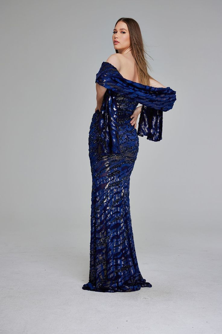 Jovani 40181 Fall 2024 evening collection dress. Luxury Sequined Prom Evening Dress, Sequined Gala Gown, Sequin Gala Gown, Gala Sequined Gown, Luxury Dresses For Gala During Prom Season, Couture Sequin Gown For Formal Occasions, Couture Evening Dress With Sequins, Couture Sequin Evening Dress, Sequin Long Evening Gown