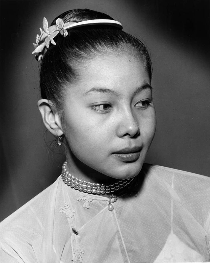 Myanmar, My Website, A Woman, Flowers, Hair, White, Black