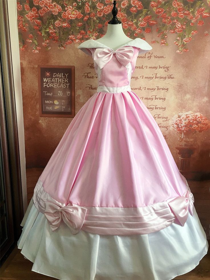 Cinderella Pink Dress Costume, Cinderella Pink Dress, Pink Cinderella, Princess Elsa Dress, Measure Waist, Cinderella Dress, Cinderella Costume, Elsa Dress, Handmade Costumes