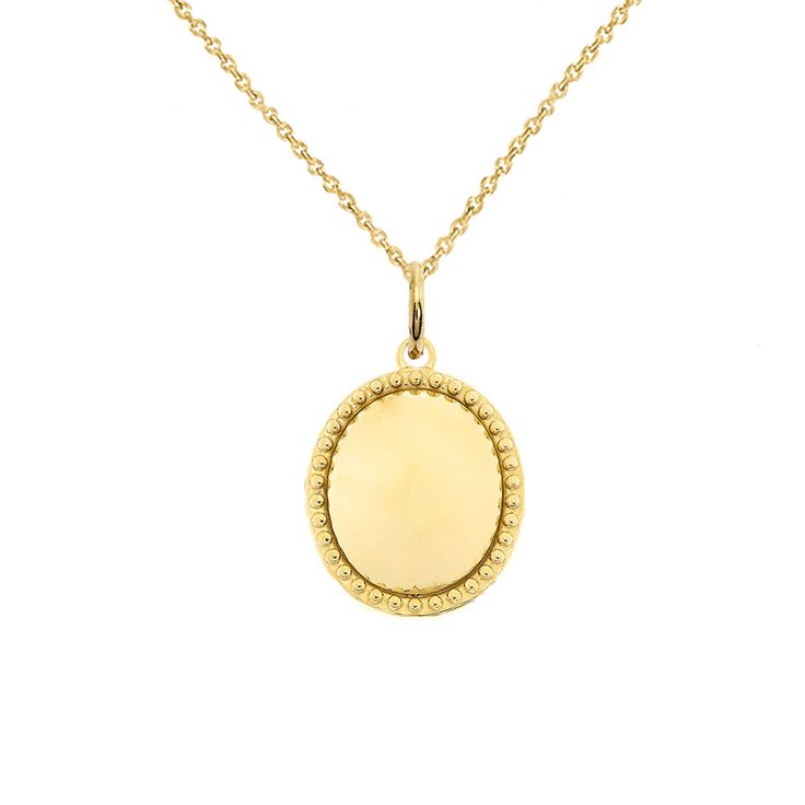 Luxury Recycled Gold Necklace With Oval Pendant, Luxury Recycled Gold Oval Pendant Necklace, Luxury Heirloom Oval Pendant Necklaces, Gold Engraved Oval Cabochon Necklace, Engraved Oval Yellow Gold Necklace, Elegant Yellow Gold Oval Pendant Locket Necklace, Elegant Oval Medallion Necklace With Large Pendant, Elegant Large Oval Medallion Necklace, Classic Gold Necklace With Oval Pendant