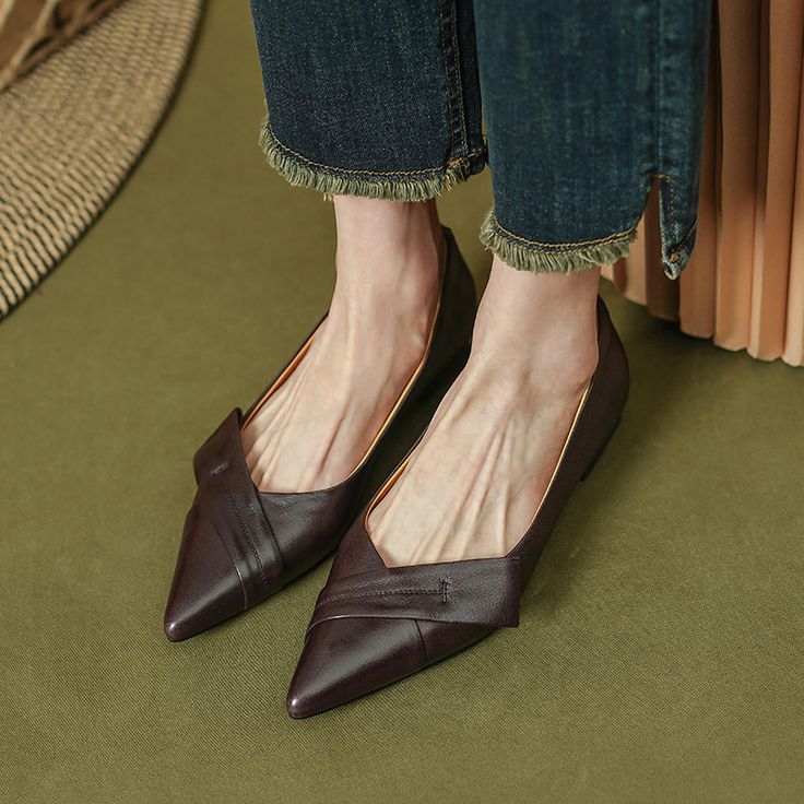 CHIKO Amalia Pointy Toe Block Heels Pumps Shoes Chiko Shoes, Block Heel Loafers, Pumps Shoes, Shoes Heels Pumps, Heels Pumps, Heeled Loafers, Leather Items, Pump Shoes, Loafer Shoes