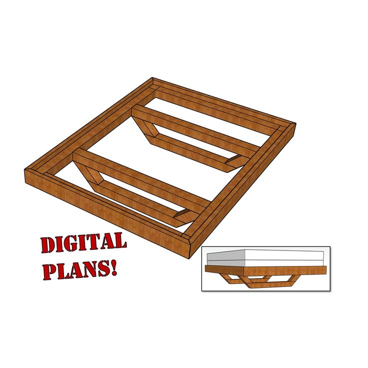 a wooden table with the words digital plans on it and an image of a piece of wood