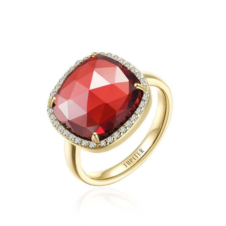 PRICES MAY VARY. Title: Jupiter Natural Gemstone Women's Ring - 14k Gold/Rhodium Plated Genuine Gemstone Women Ring, 0.47"/12mm Natural Birthstone Rings Jewelry Gifts for Valentine's Day, Mother's Day, Birthday Jewelry Gifts. Product Type: Departments > Women > Jewelry > Rings > Statement