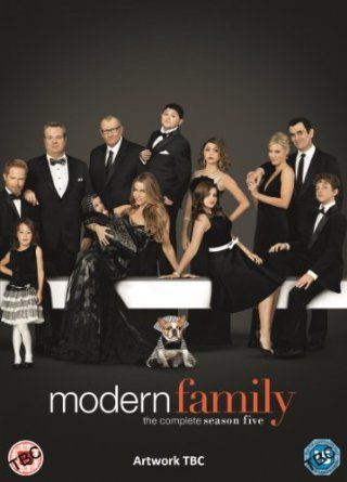 the modern family movie poster is shown