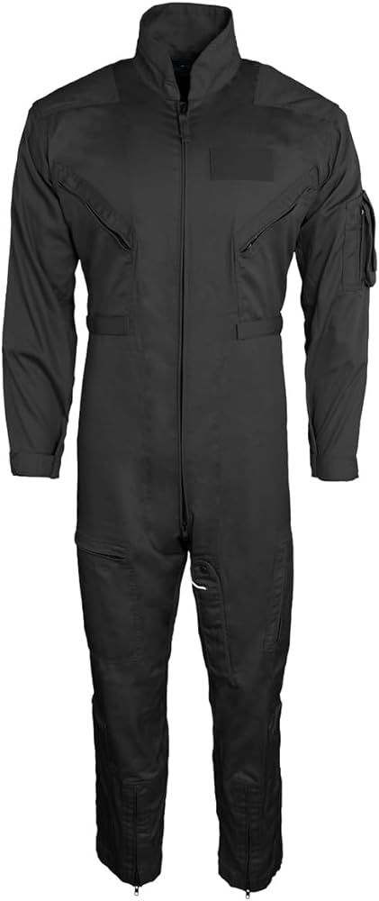 Amazon.com: Propper Men's Poly Cotton Twill 27/P Flyers Coverall, Black, 3X-Large: Clothing, Shoes & Jewelry Tactical Jumpsuit, Military Fashion Male, Jumpsuit Outfit Men, Men's Jumpsuit, Military Color, Commercial Pilot, Men's Uniforms, Flight Suit, Mil Spec