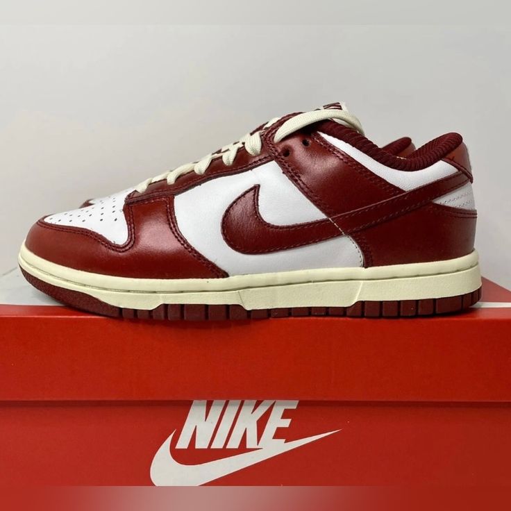 Nike Dunk Low Vintage Prm Team Red 2023 Fj4555-100 6.5w Item Is On Hand And Ready To Ship! 100% Authentic! Feel Free To Reach Out With Any Questions! Red Sneakers With Vulcanized Sole For Streetwear, Casual Custom Sneakers Burgundy With Round Toe, Casual Custom Sneakers In Burgundy With Round Toe, Casual Leather Skate Shoes With Red Sole, Sporty Burgundy Low-top Sneakers, Casual Sneakers In University Red With Vulcanized Sole, Casual Sneakers With Vulcanized Sole In University Red, Leather Low-top Skate Shoes With Red Sole, Burgundy Low-top Sneakers