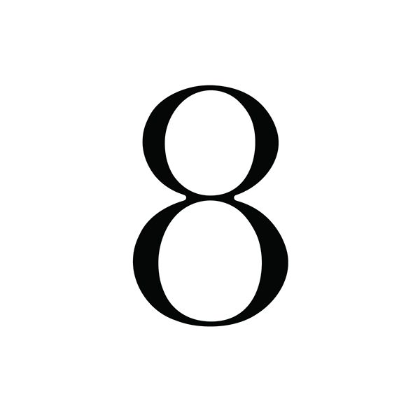 the letter b is shown in black and white